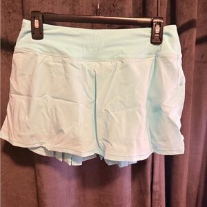 CRZ YOGA Sky Blue Tennis Skirt
